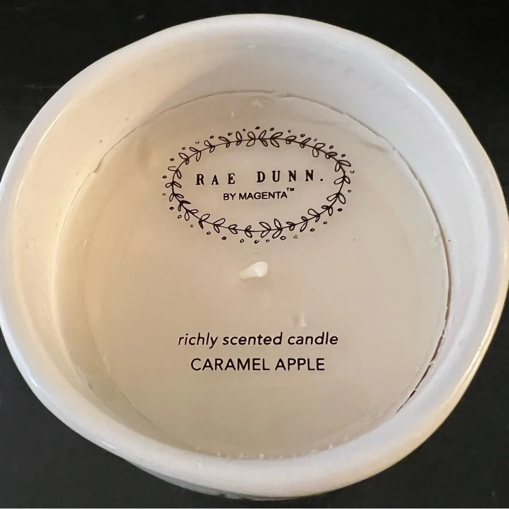 New Rae Dunn WITCH'S BREW Scented Candle Halloween Cauldron Pumpkin Ivory Black - Picture 3 of 8
